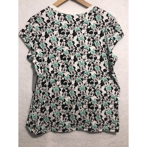 Disney Store Women's Large Minnie Mouse T-Shirt White - Picture 8 of 8